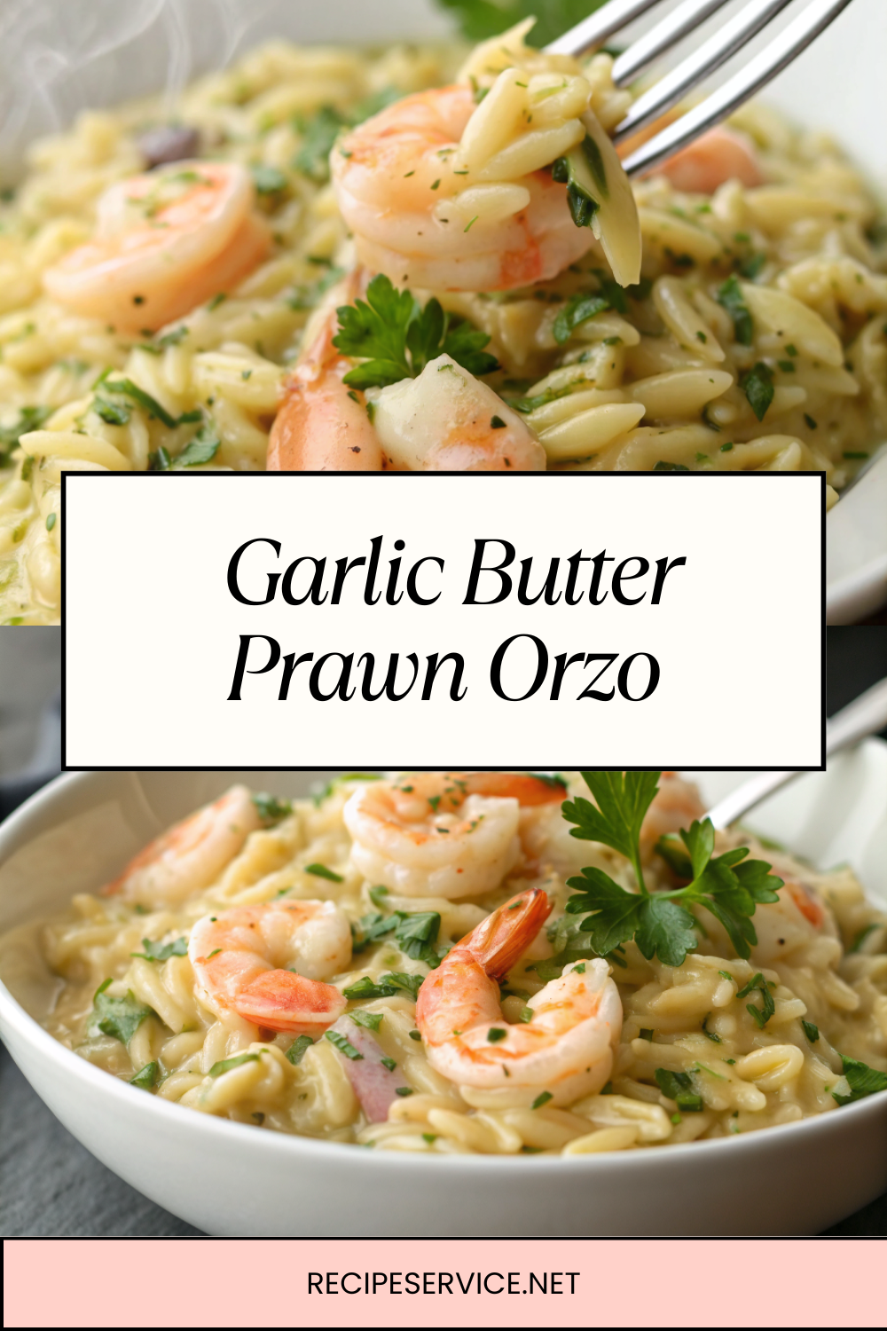 Garlic Butter Prawn Orzo – Creamy, Flavorful & Ready in 30 Minutes