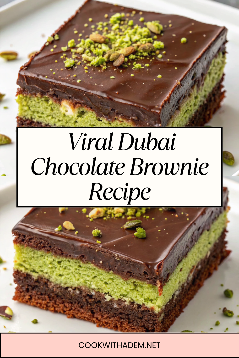 Viral Dubai Chocolate Brownie Recipe – Rich, Fudgy & Irresistible