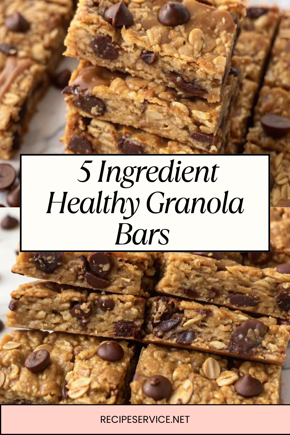 5 Ingredient Healthy Granola Bars – Easy, Chewy & Perfect for Snacking