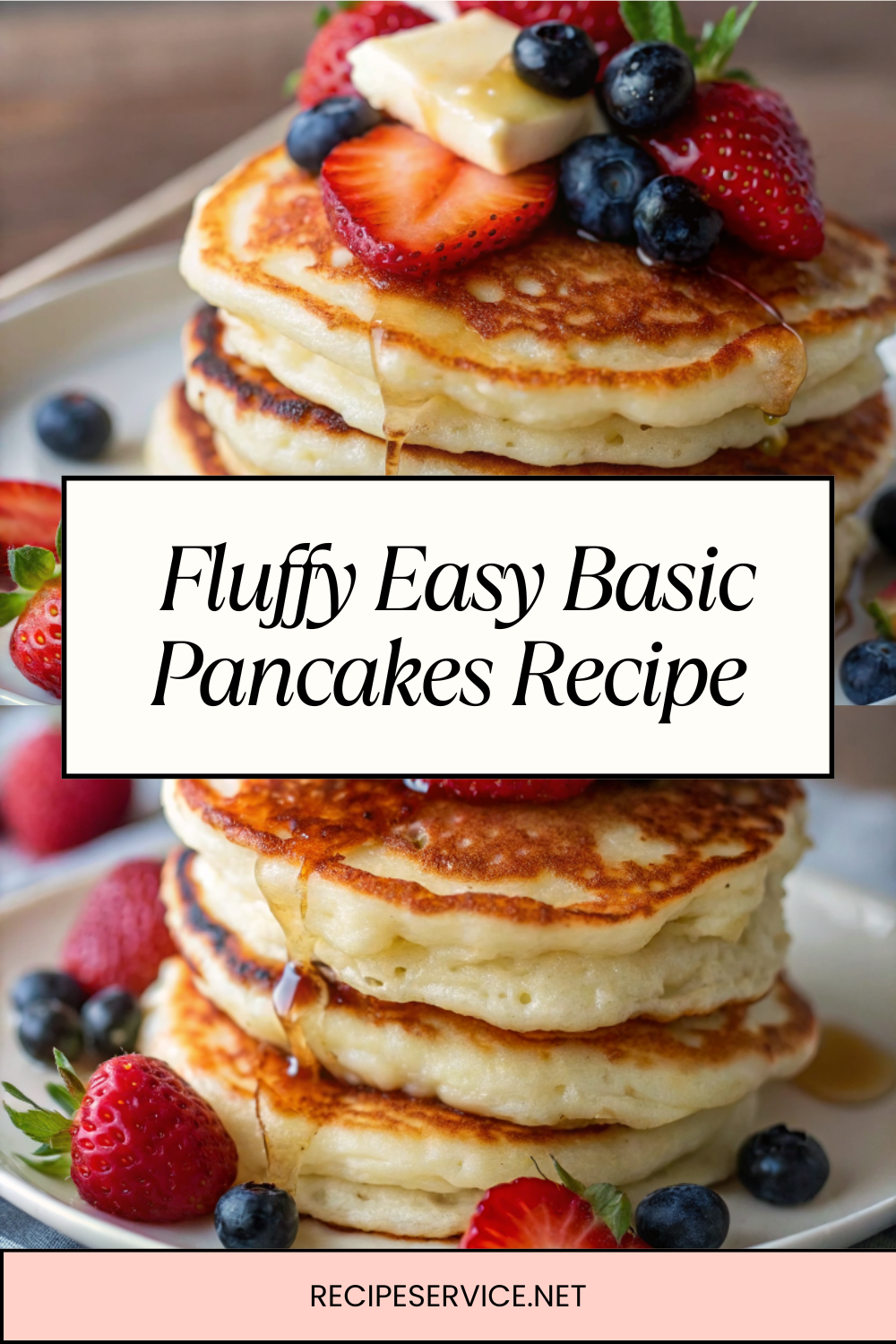 Fluffy Easy Basic Pancakes Recipe in Just 30 Minutes! – Soft, Golden & Foolproof