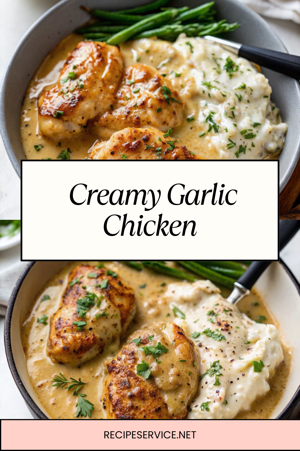 Creamy Garlic Chicken | Tender, Juicy & Packed with Flavor