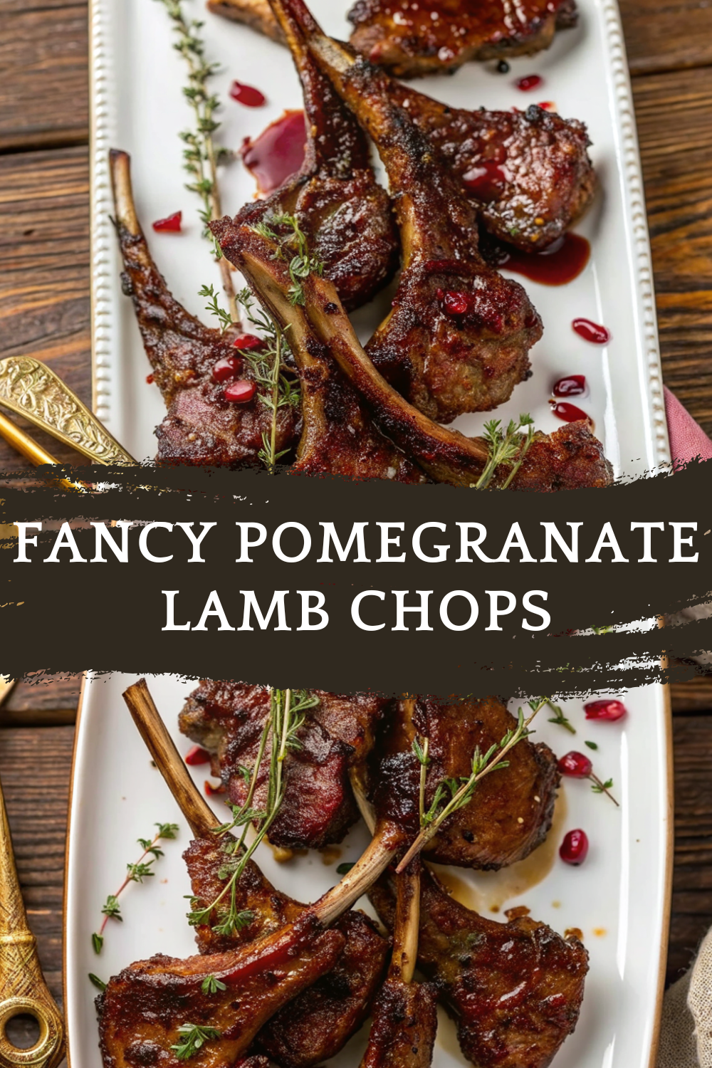 Fancy Pomegranate Lamb Chops | Elegant, Juicy, and Glazed to Perfection