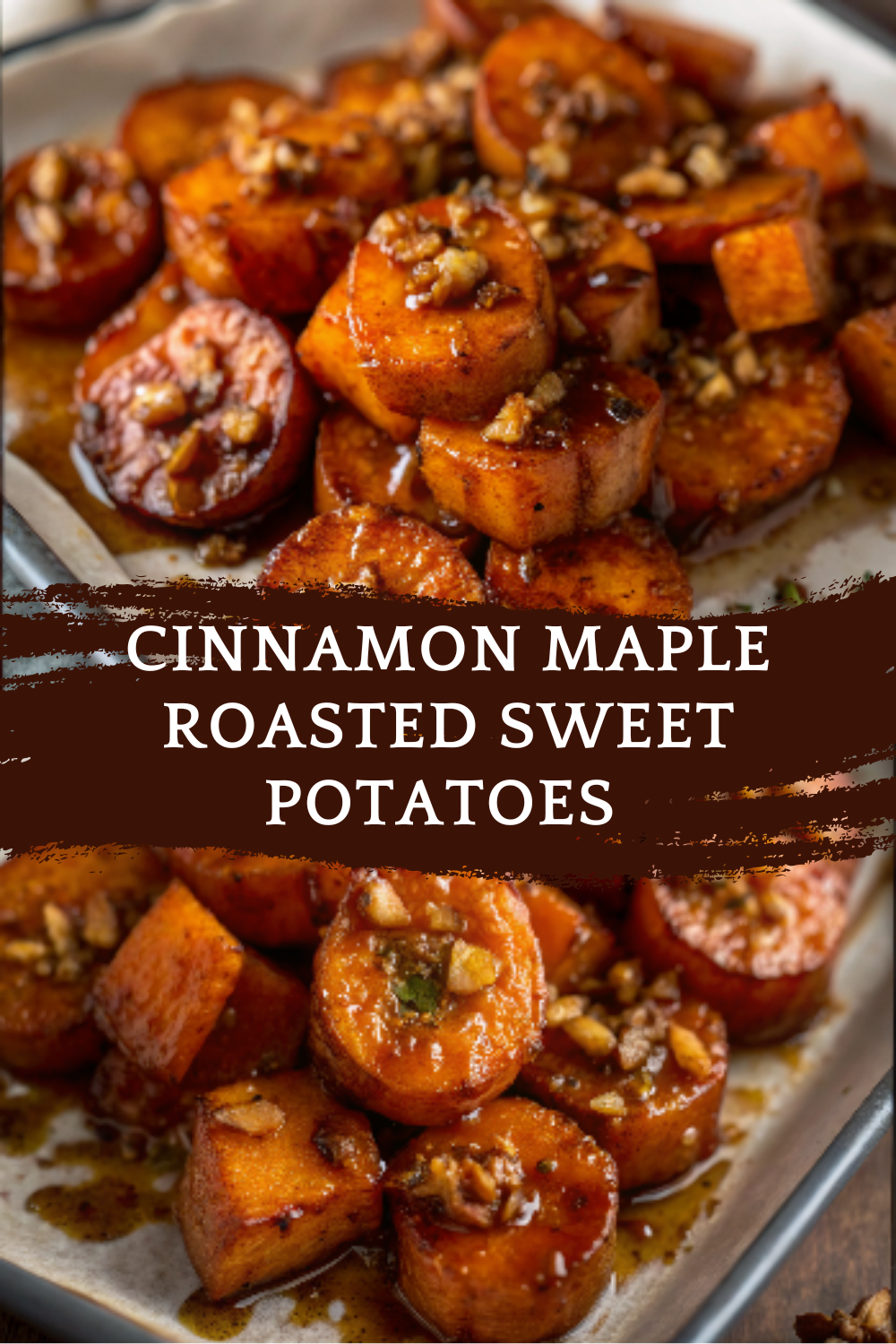 Cinnamon Maple Roasted Sweet Potatoes | Cozy, Caramelized & Full of Fall Flavor
