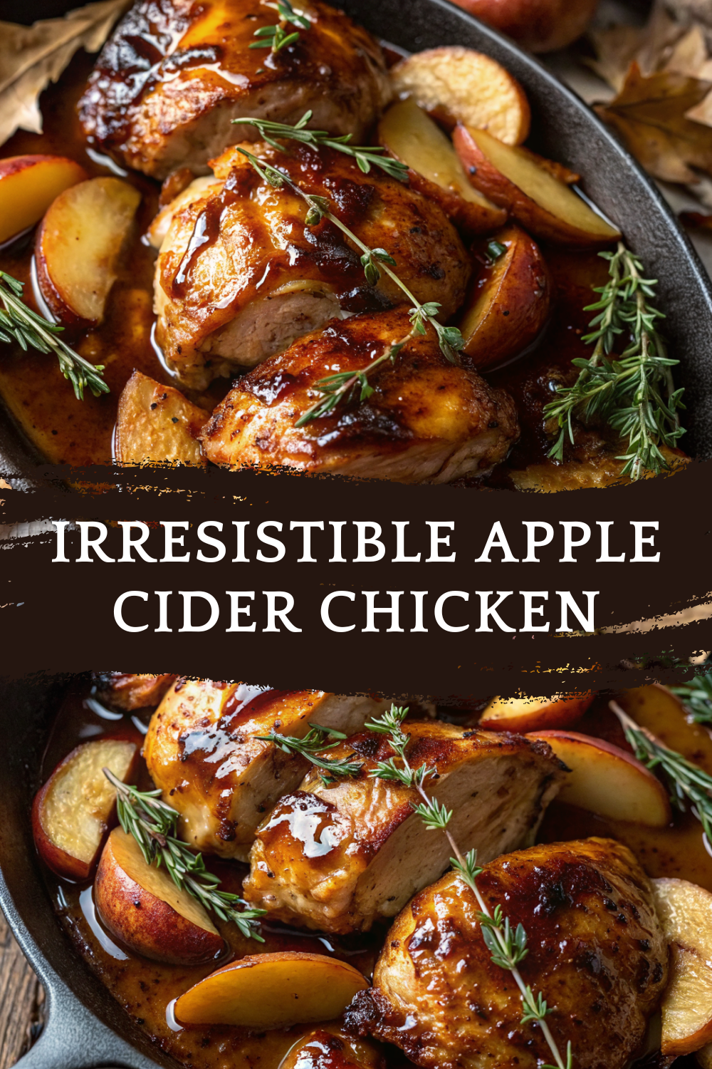 Cozy Fall Feast: Irresistible Apple Cider Chicken – Sweet, Savory & Perfectly Tender