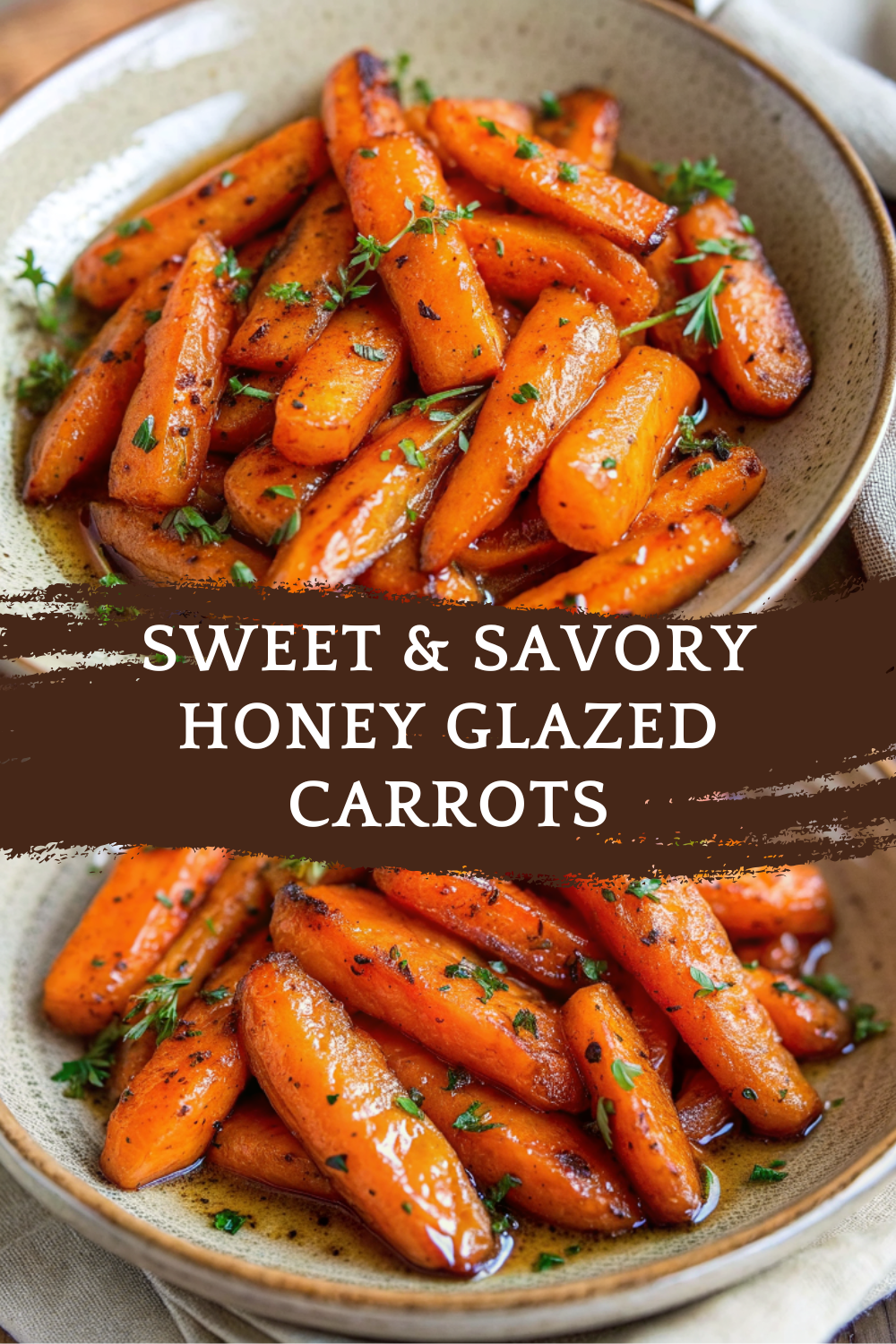 Sweet & Savory Honey Glazed Carrots Recipe