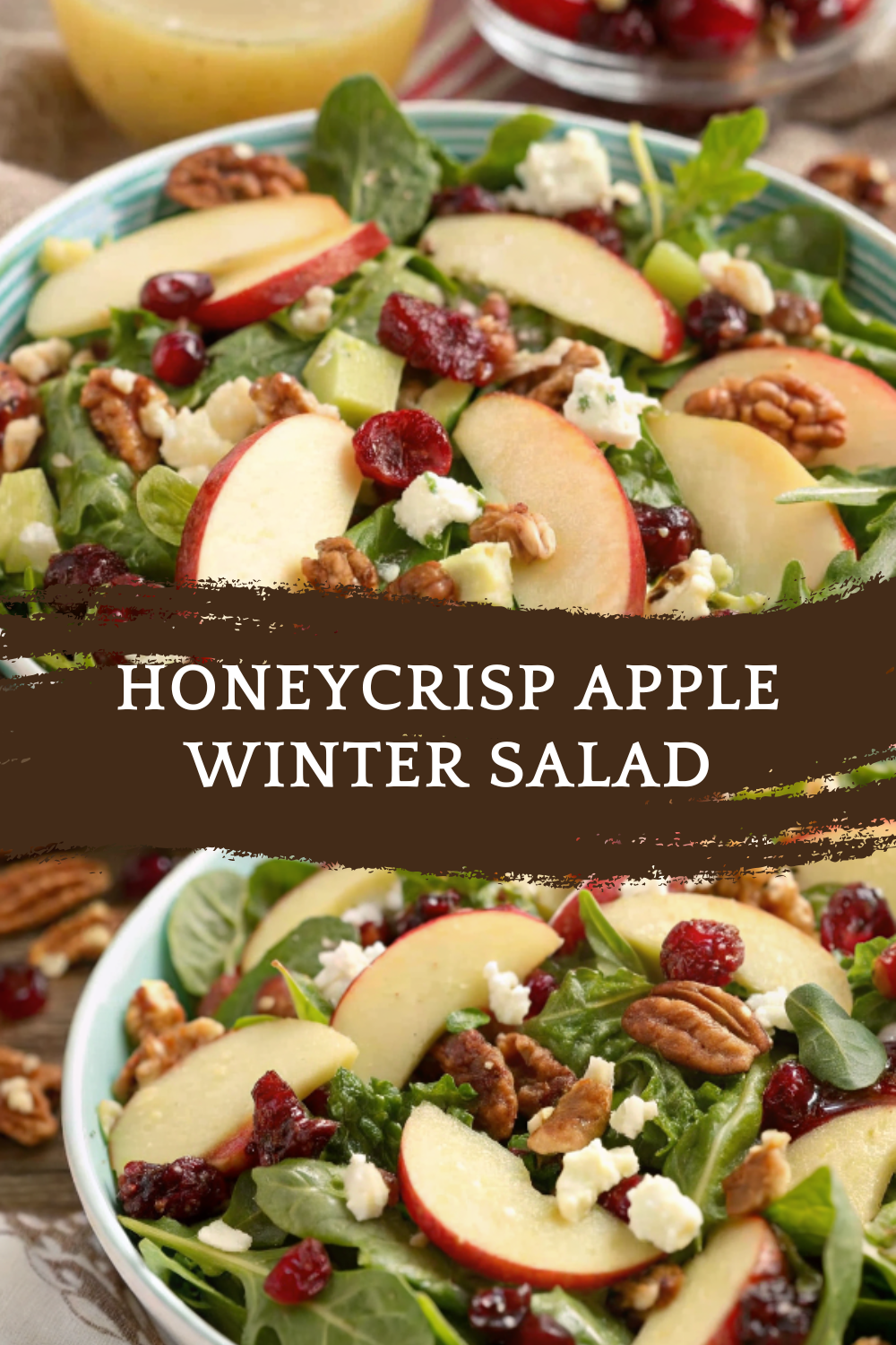 Holiday Honeycrisp Apple Winter Salad Recipe