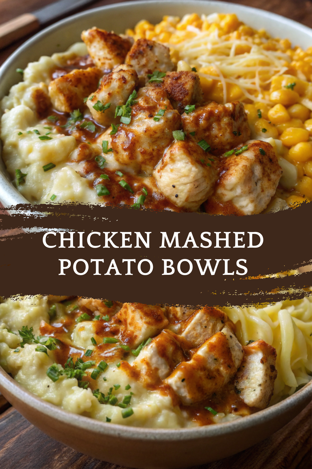 Chicken Mashed Potato Bowls – The ULTIMATE Cozy, Creamy & Cheesy Comfort Dinner