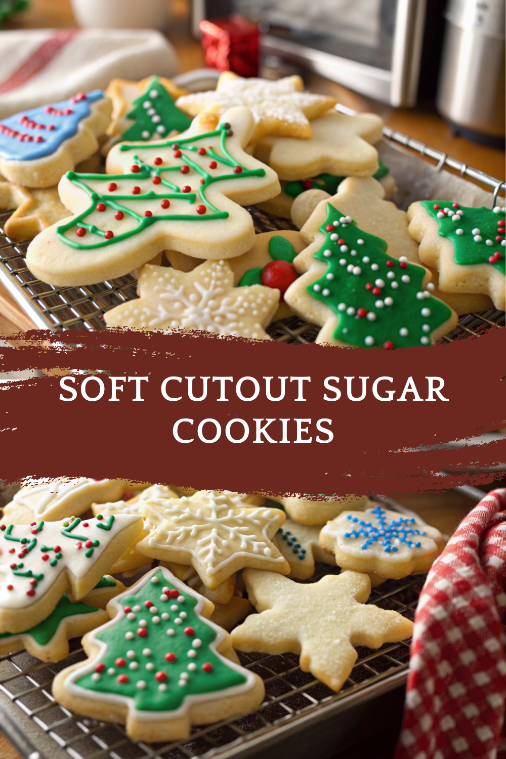 Soft Cutout Sugar Cookies — Perfect for Holidays & Decorating
