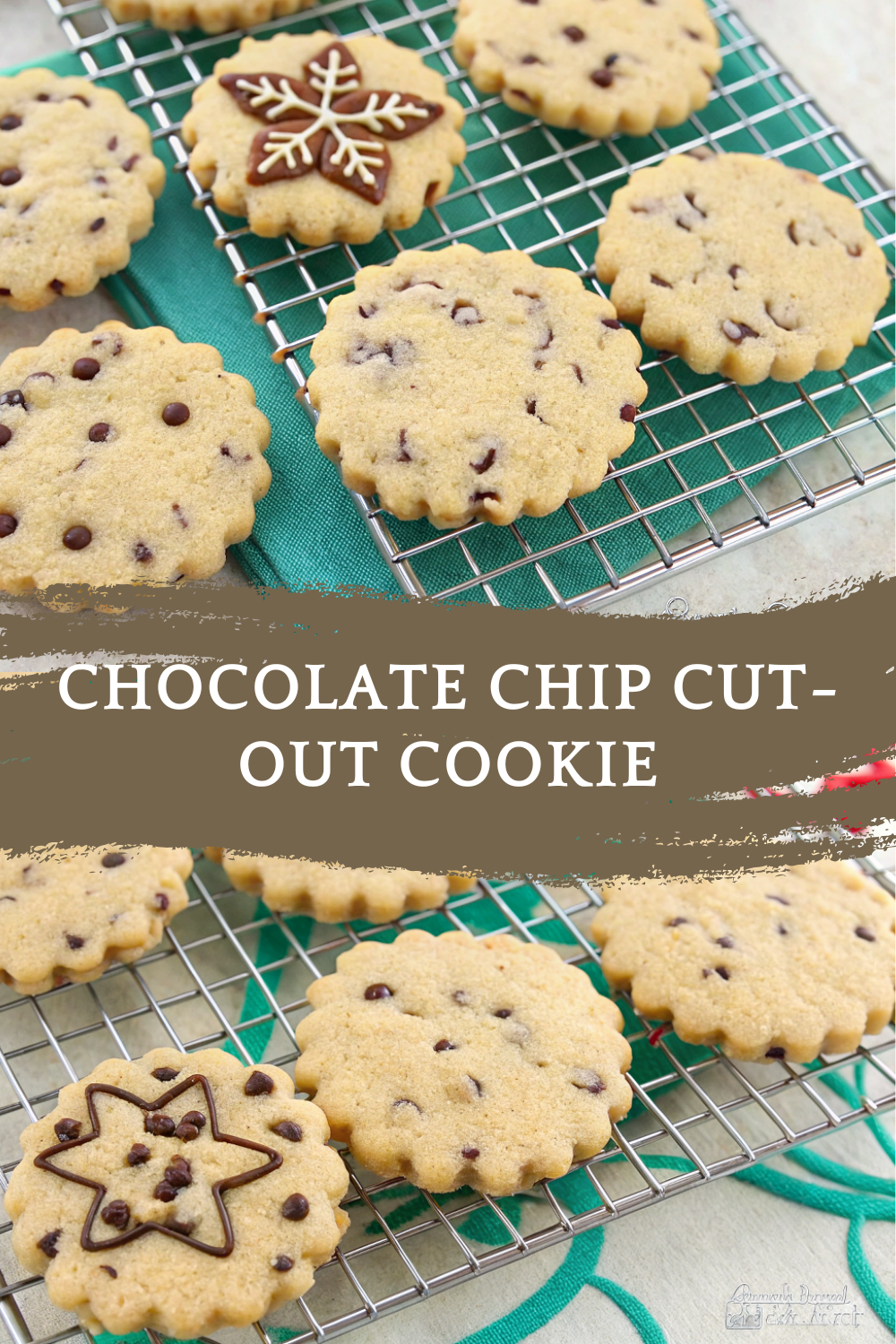 Chocolate Chip Cut-Out Cookie Recipe for Cookie Decorating