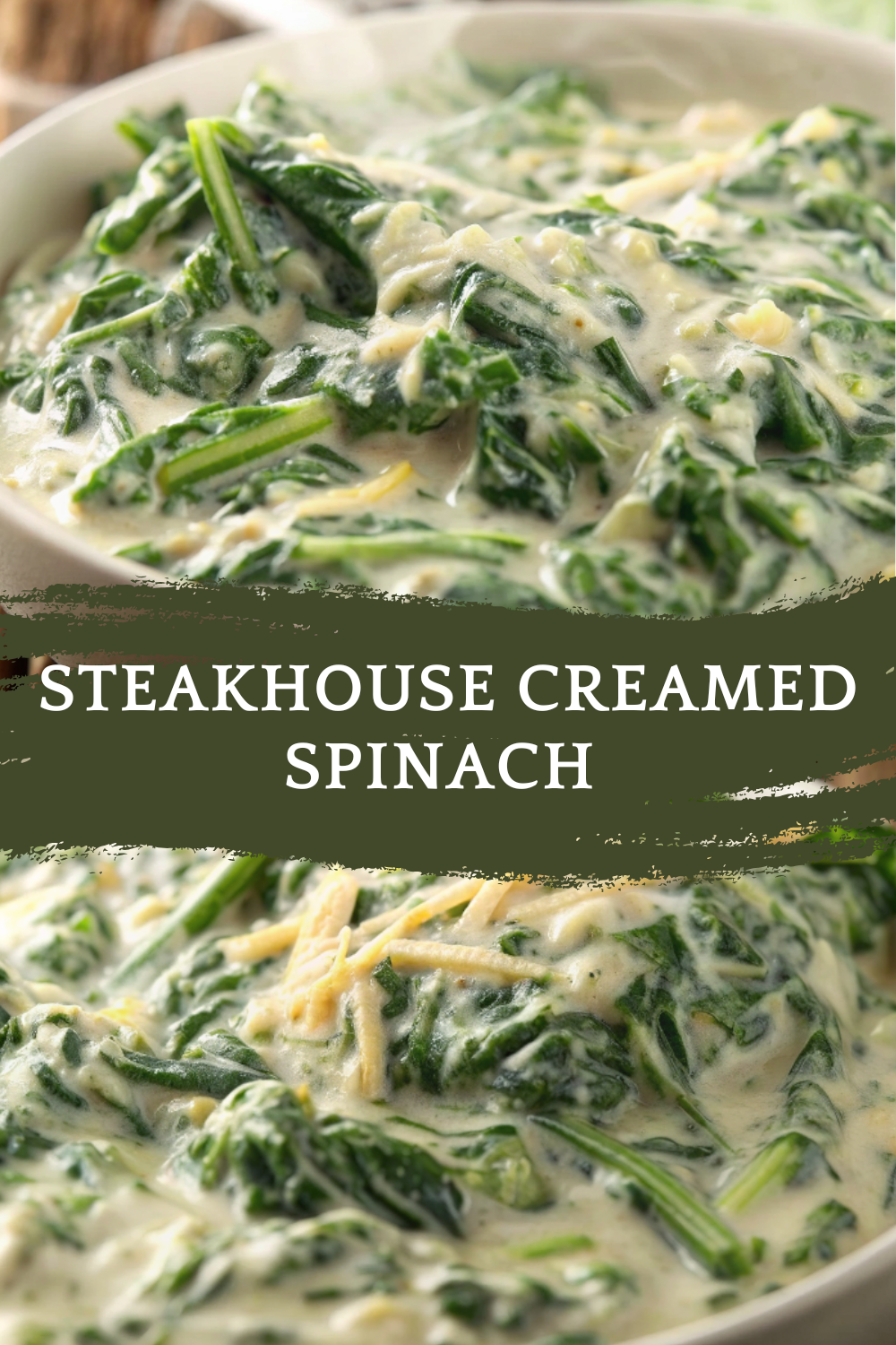 Steakhouse Creamed Spinach (Small Batch) — Rich, Velvety & Perfectly Balanced