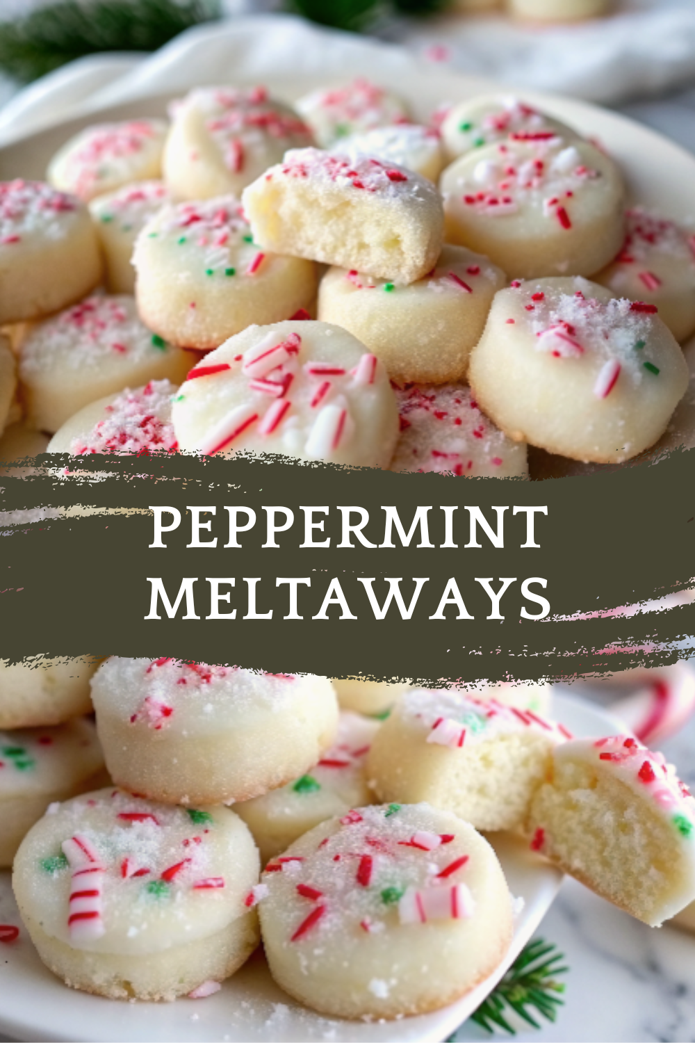 Peppermint Meltaways: A Festive Delight – Soft, Buttery & Perfectly Minty