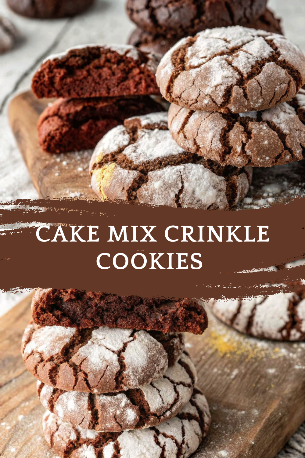 Cake Mix Crinkle Cookies – Soft, Chewy & Incredibly Easy