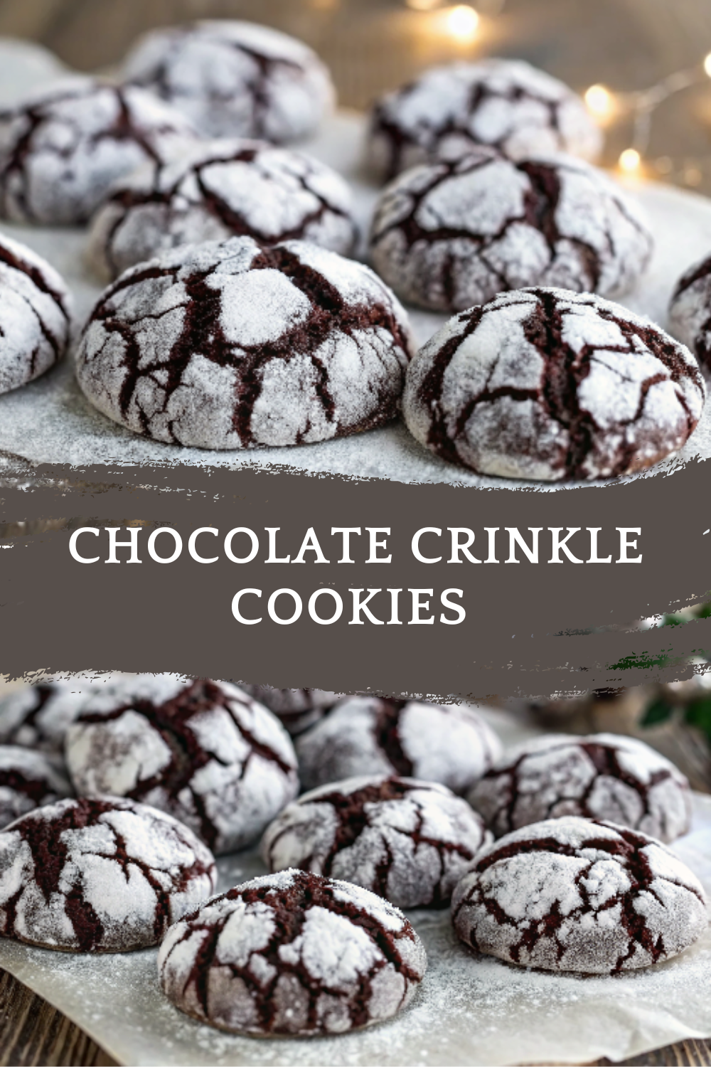 Chocolate Crinkle Cookies Recipe – Soft, Fudgy & Perfect for the Holidays