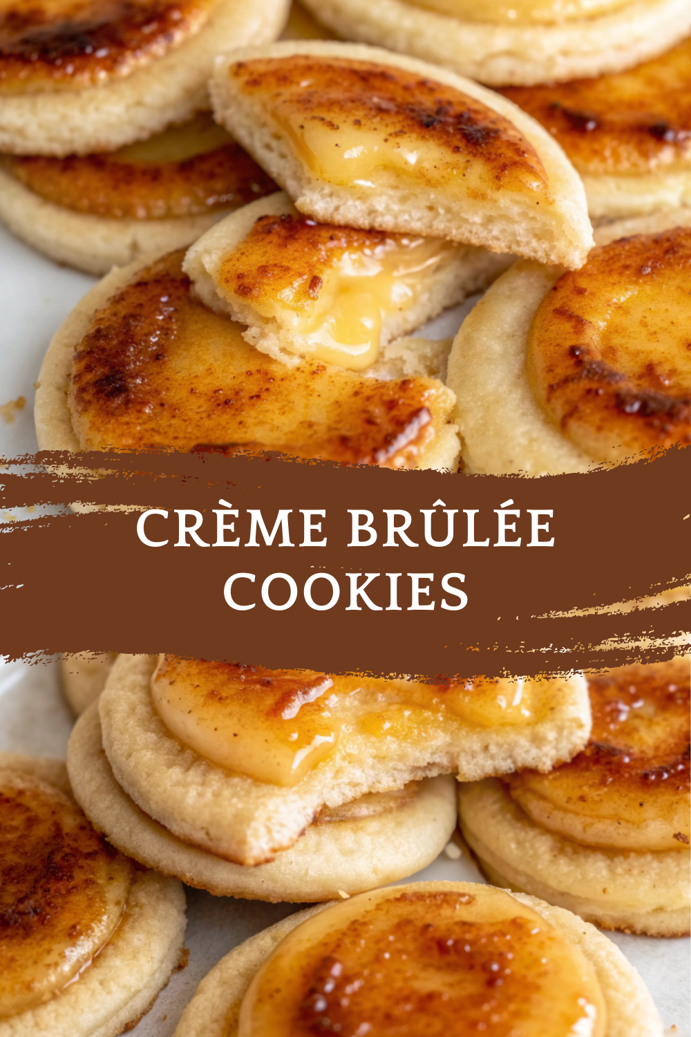 Crème Brûlée Cookies – Buttery, Custardy & Caramelized Perfection