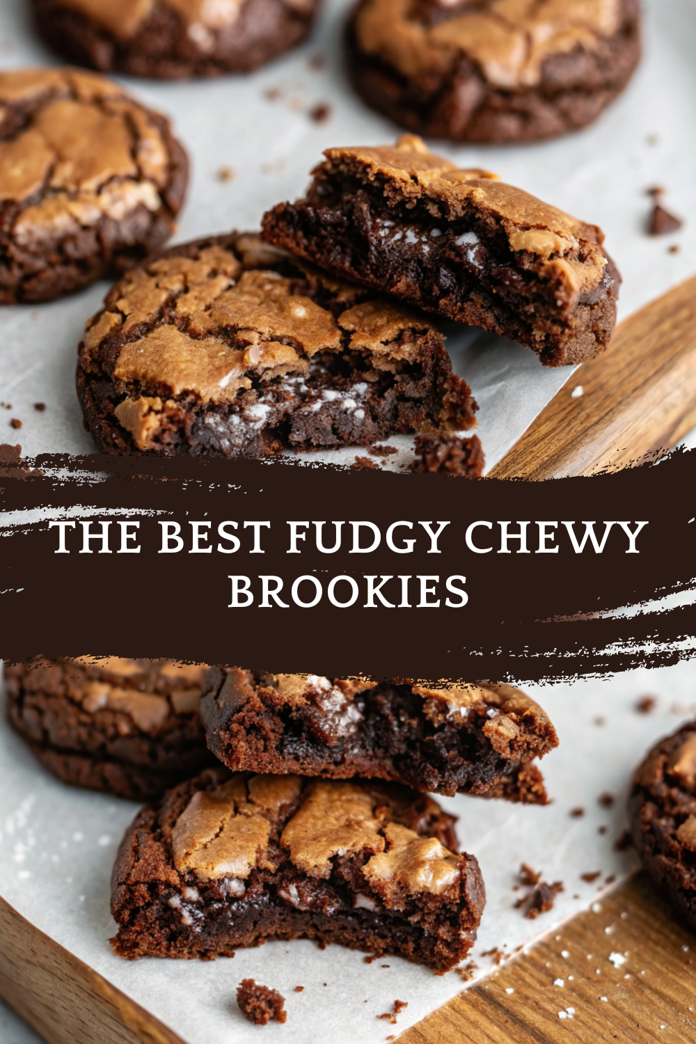 The Best Fudgy Chewy Brookies (Browkies) – Half Cookie, Half Brownie, 100% Irresistible