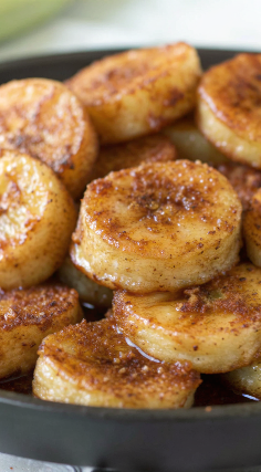 Pan Fried Cinnamon Bananas – Warm, Caramelized, Comforting Sweet Bananas Ready in Minutes