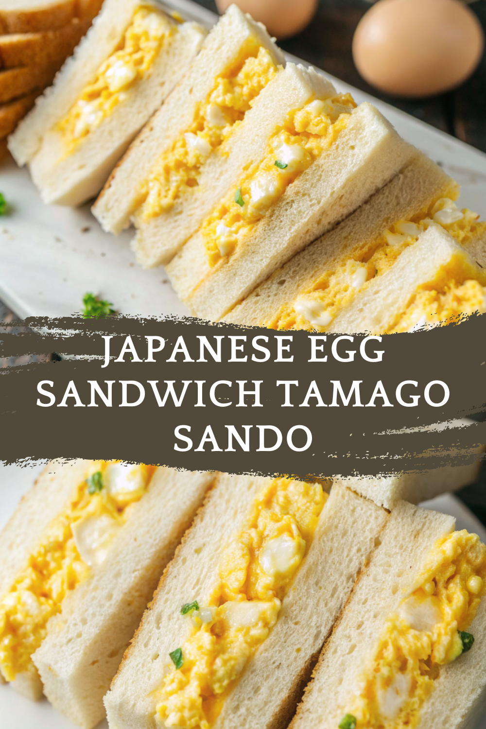 Japanese Egg Sandwich Tamago Sando