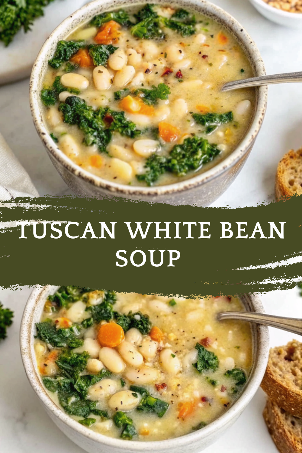 Tuscan White Bean Soup – Cozy, Hearty & Naturally Nourishing (No Alcohol)