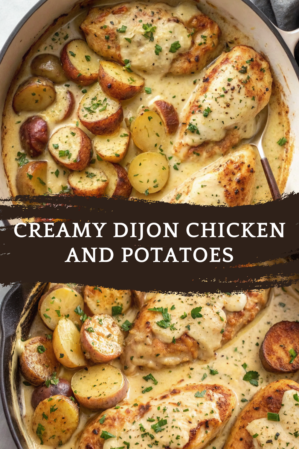 Creamy Dijon Chicken and Potatoes — Comforting, Rich, and Family-Friendly