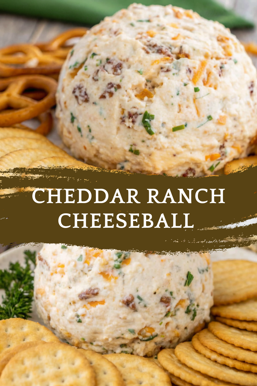 Cheddar Ranch Cheeseball – Creamy, Savory & Party-Perfect