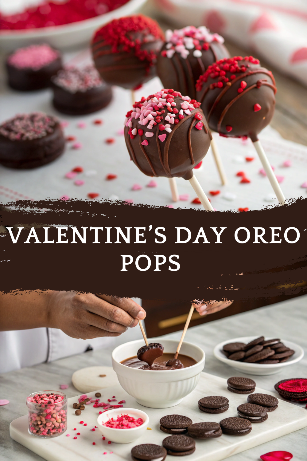 Valentine’s Day Oreo Pops – Easy No-Bake Chocolate Treats for a Sweet Celebration