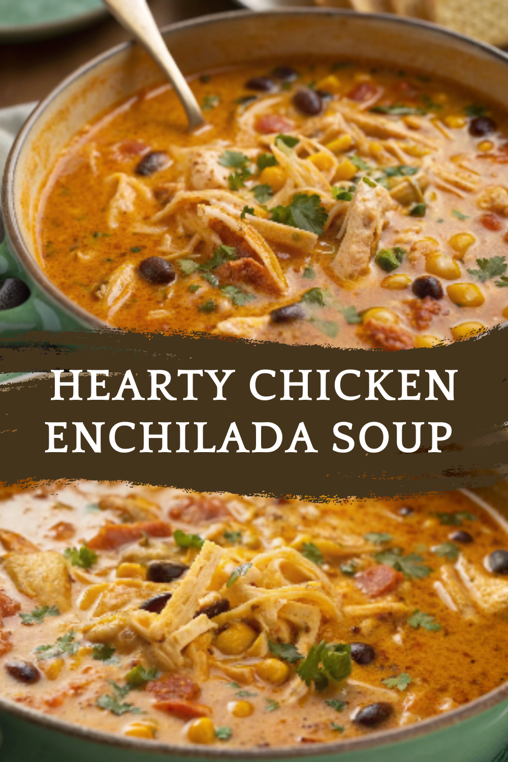 Hearty Chicken Enchilada Soup – Comforting, Flavor-Packed, and Family-Friendly