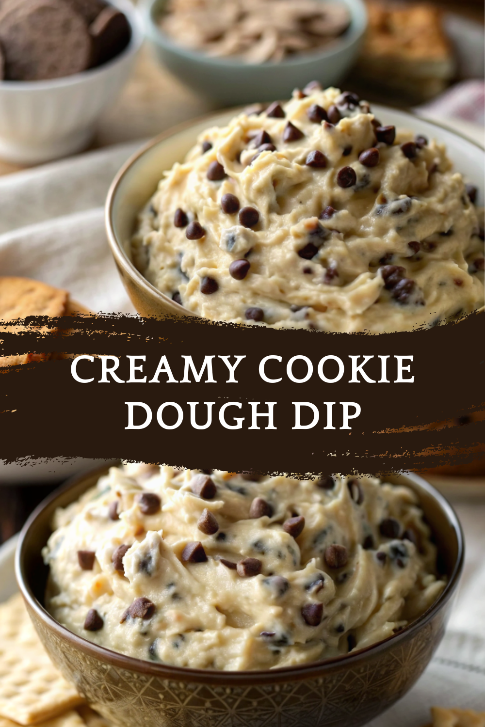 Creamy Cookie Dough Dip – Safe to Eat, Sweet, and Totally Irresistible