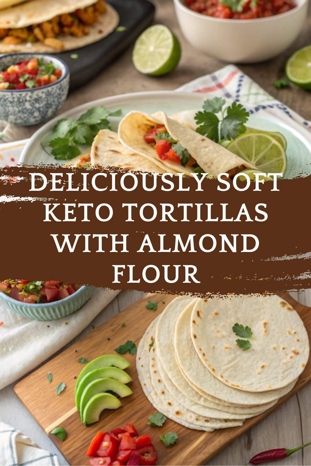 Deliciously Soft Keto Tortillas with Almond Flour