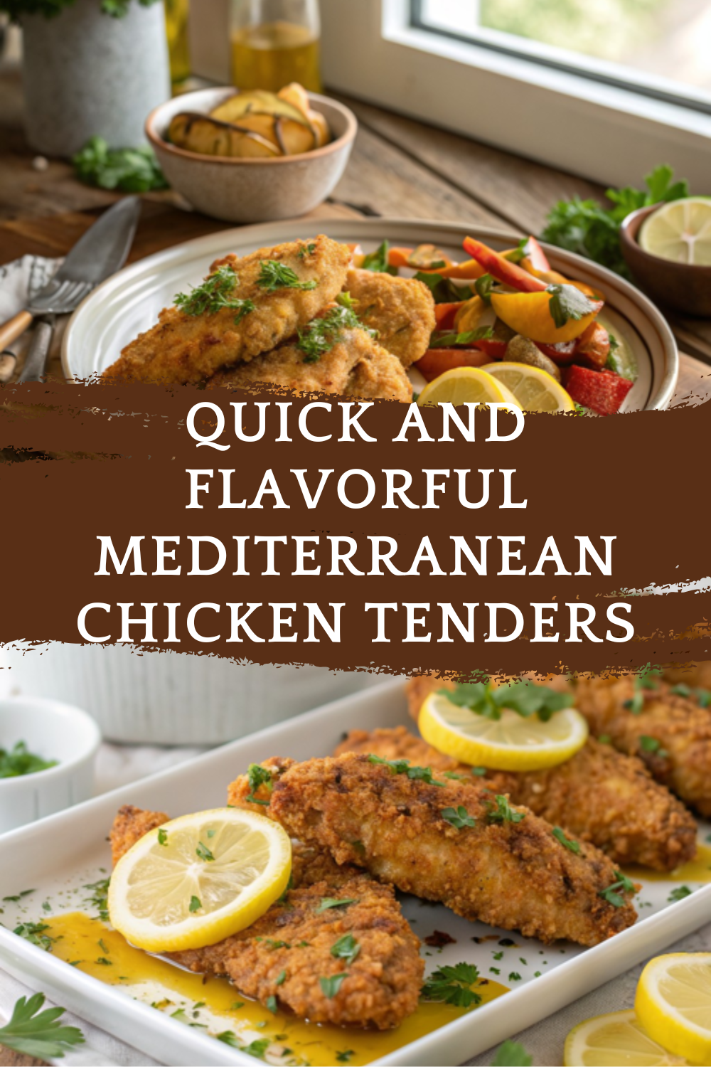 Quick and Flavorful Mediterranean Chicken Tenders