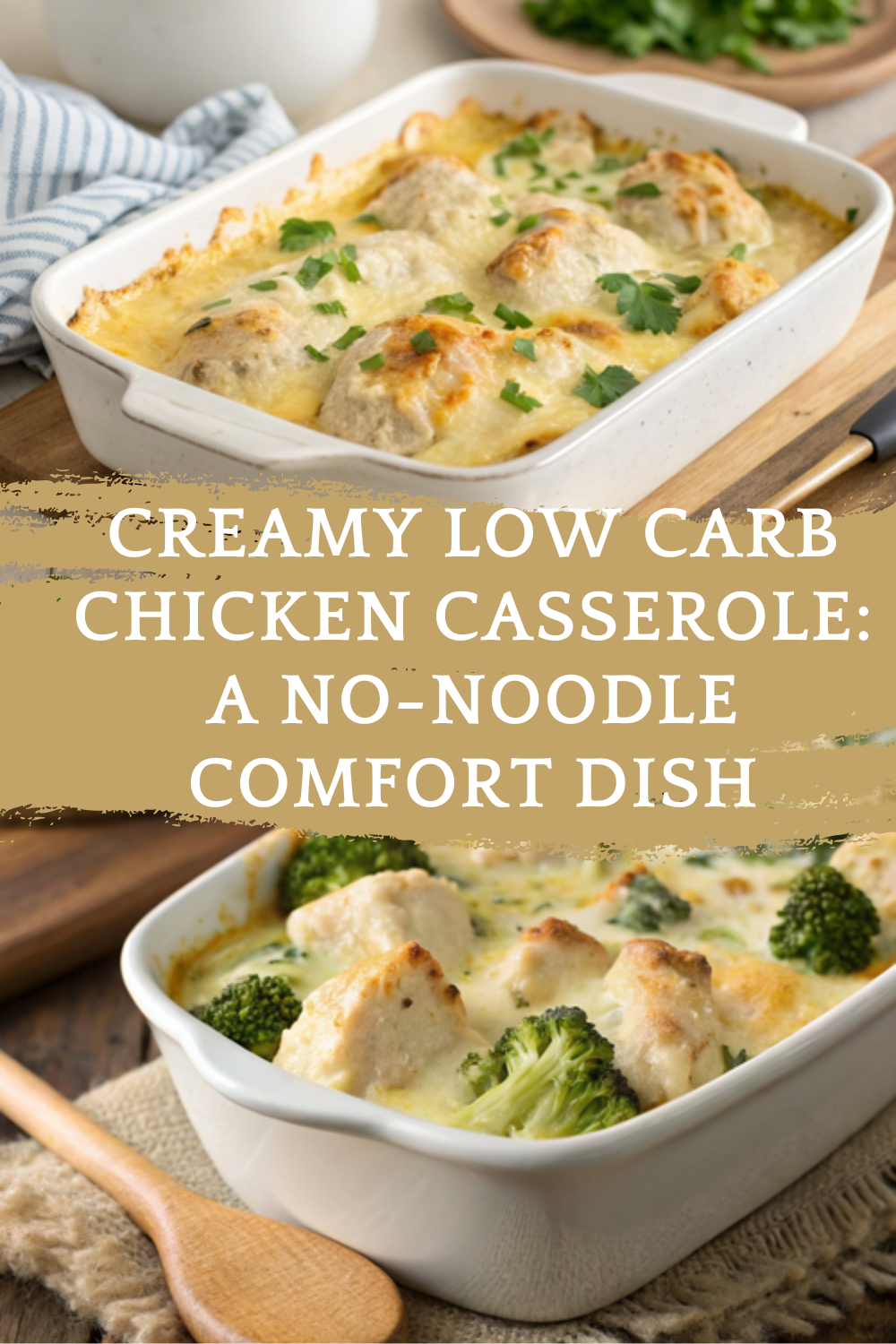 Creamy Low Carb Chicken Casserole: A No-Noodle Comfort Dish