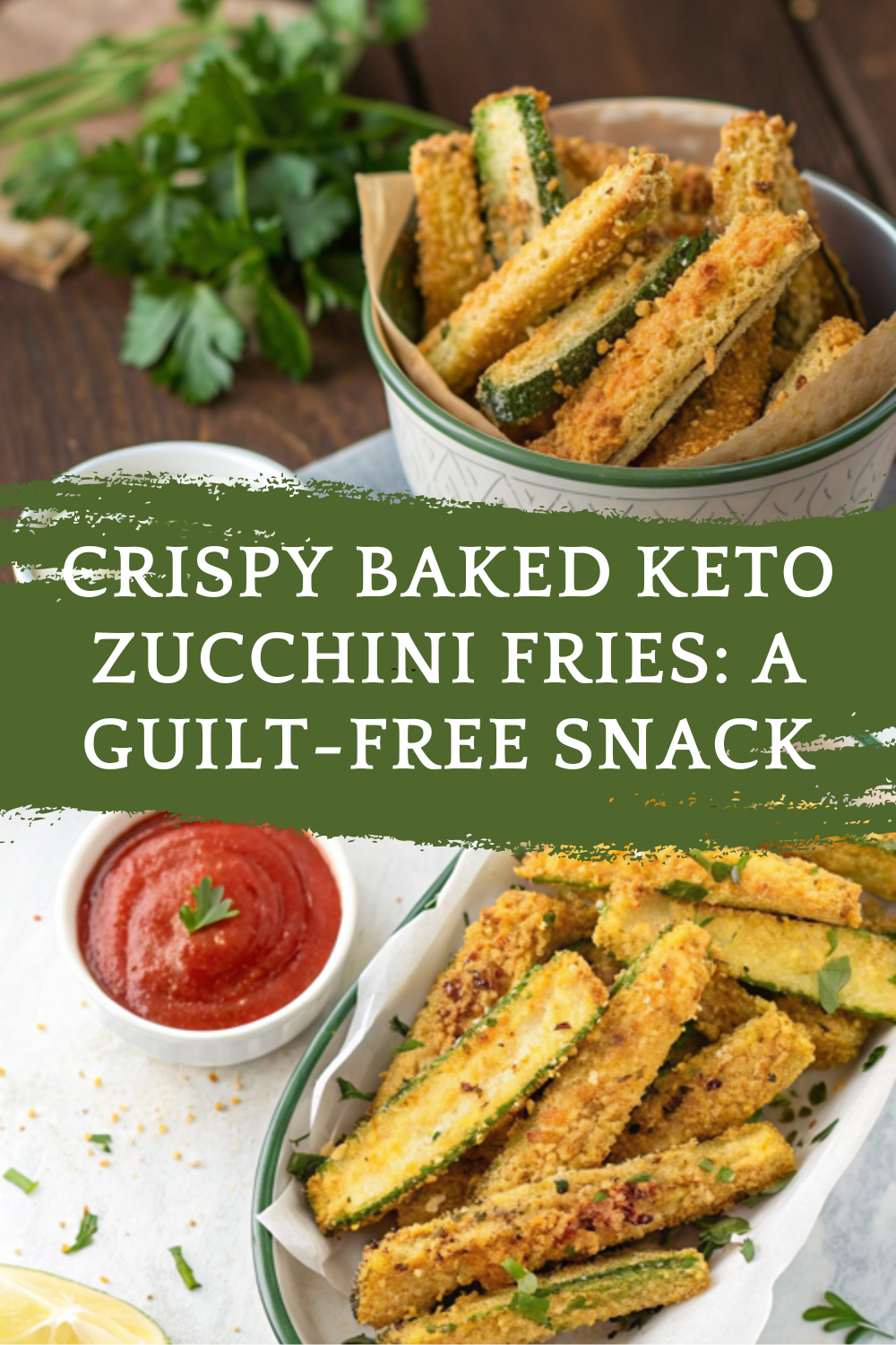 Crispy Baked Keto Zucchini Fries: A Guilt-Free Snack