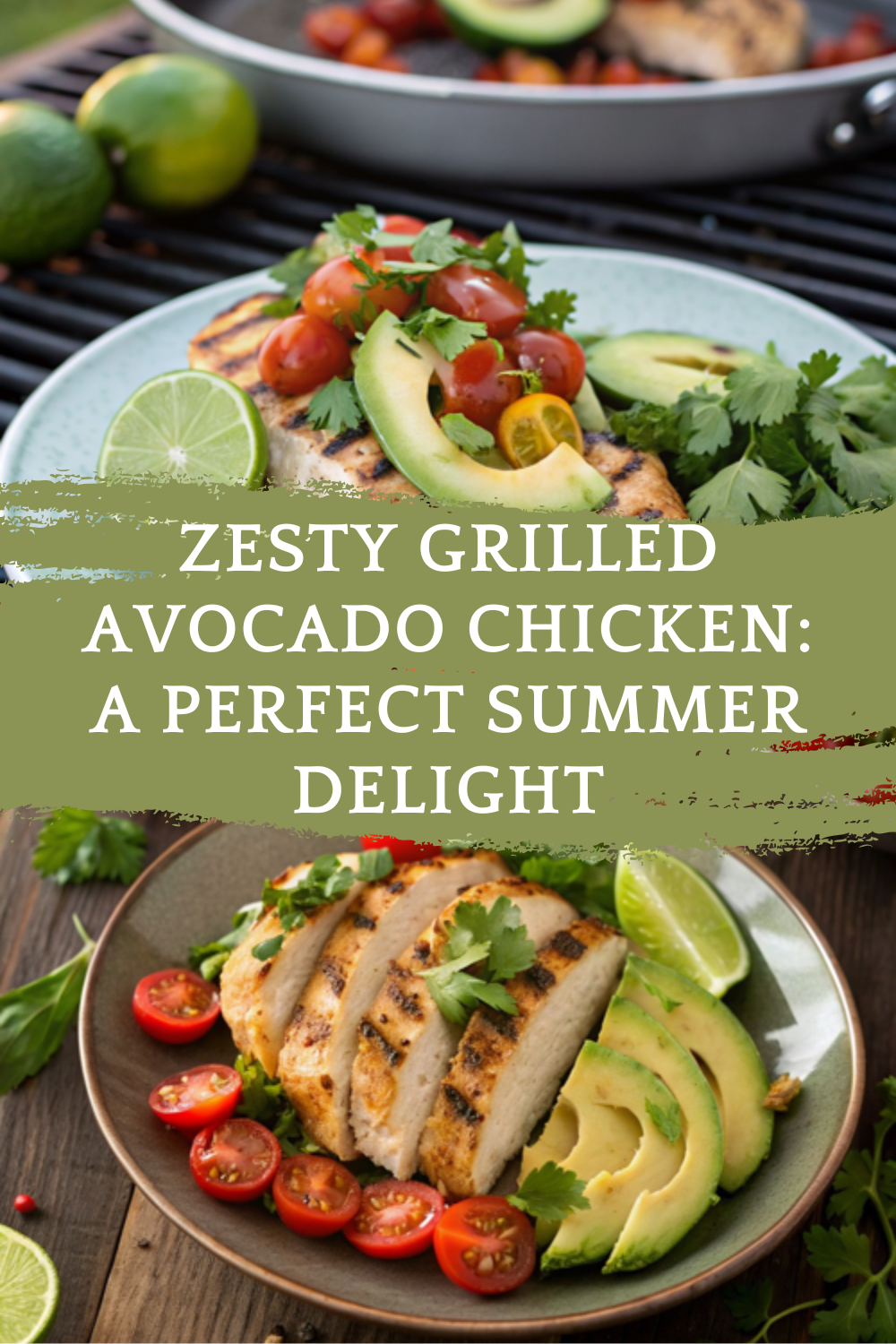 Zesty Grilled Avocado Chicken: A Perfect Summer Delight