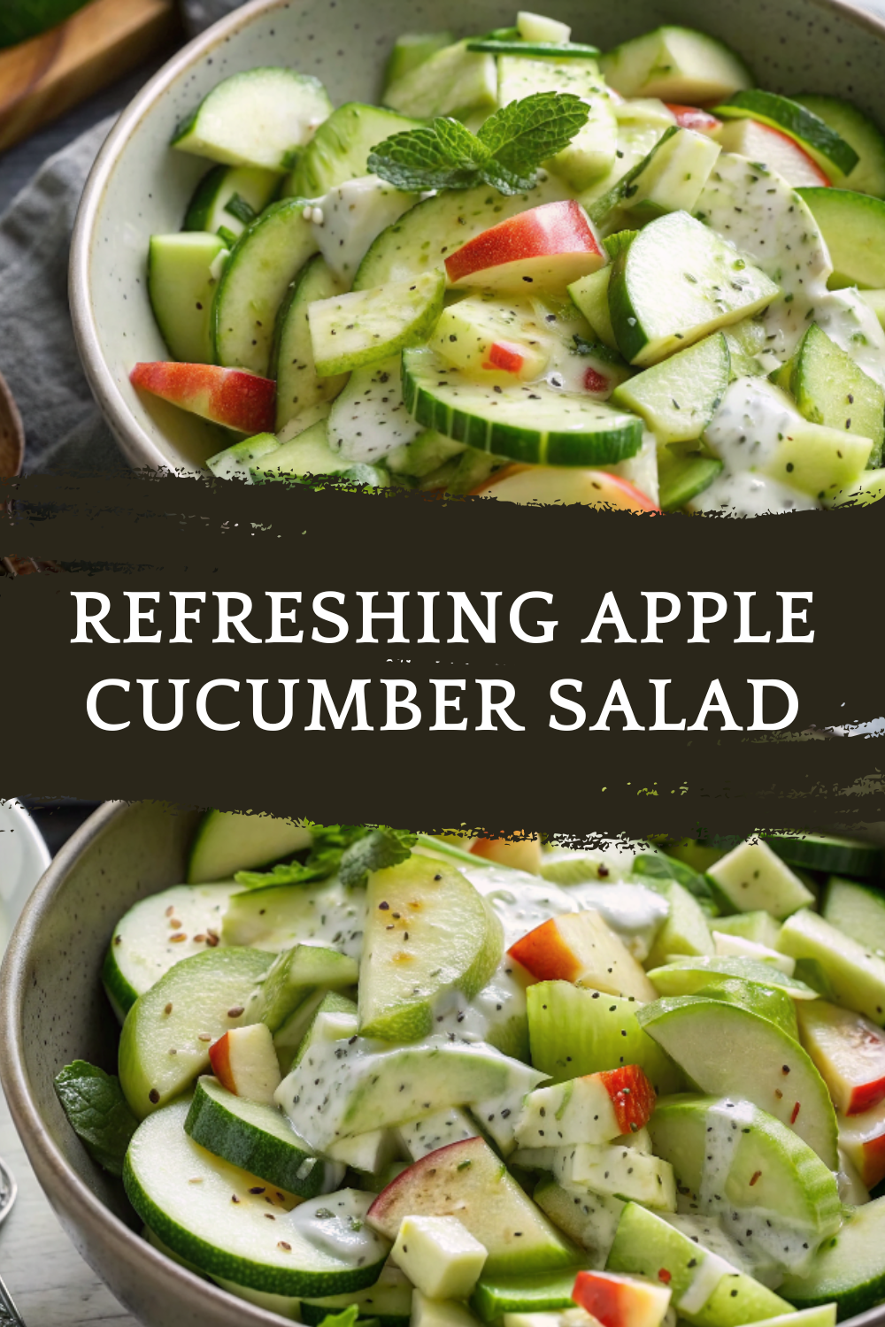 Refreshing Apple Cucumber Salad – Crisp, Healthy & Ready in Minutes